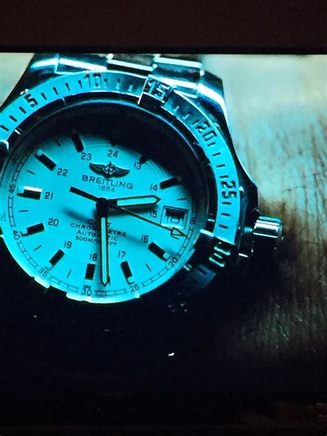 john travolta breitling watch pelham 123